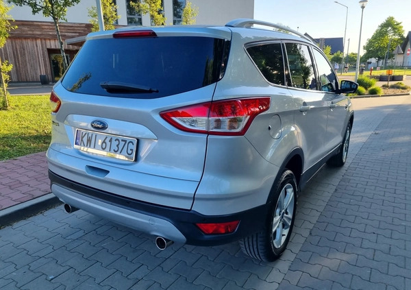Ford Kuga cena 63900 przebieg: 86200, rok produkcji 2016 z Niepołomice małe 631
